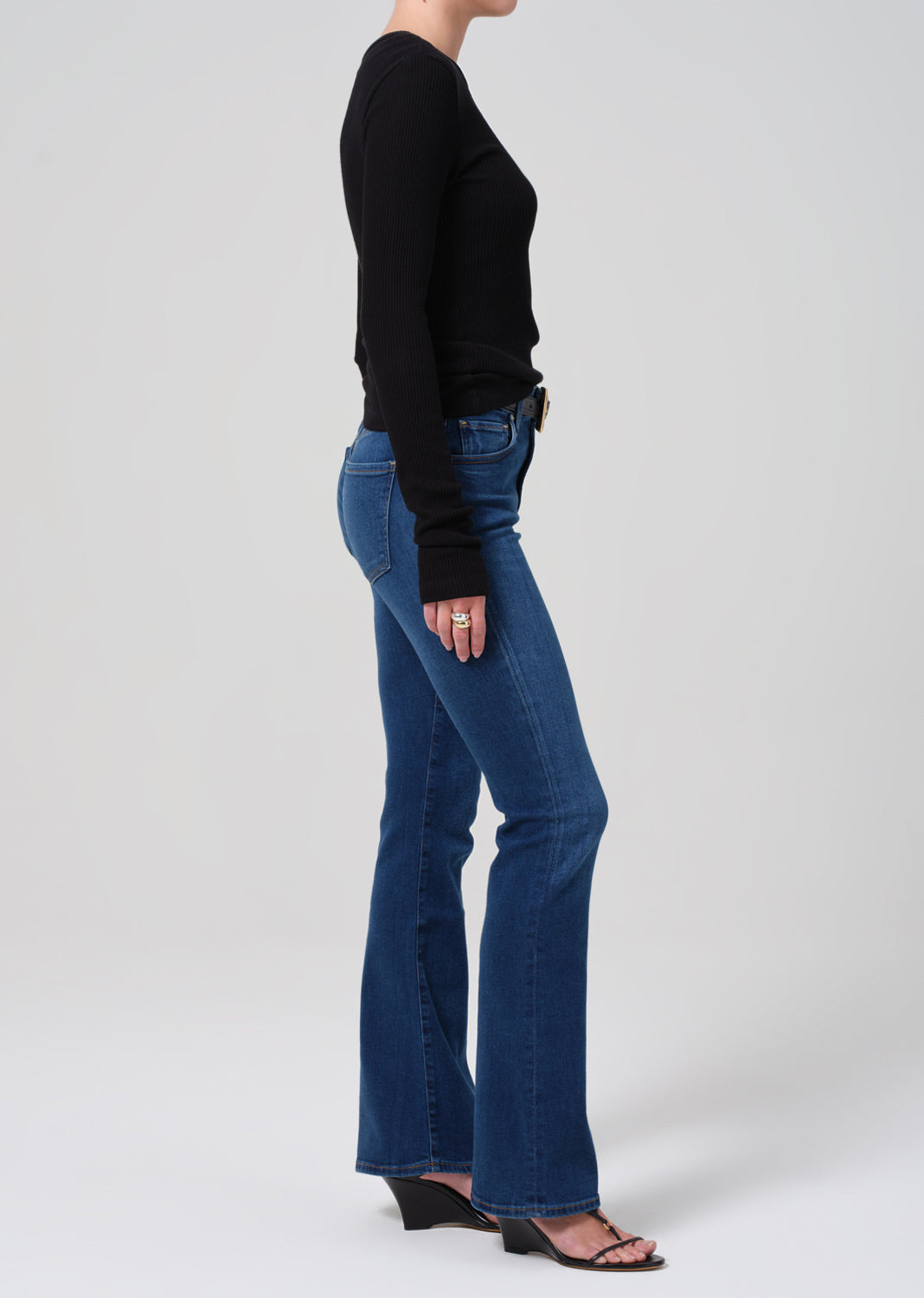 Lilah High Rise Bootcut 32.5" in Provance