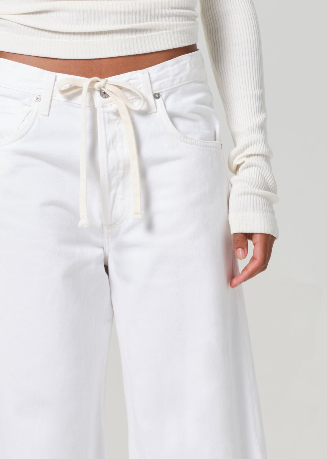 Brynn Drawstring Trouser in Tulip