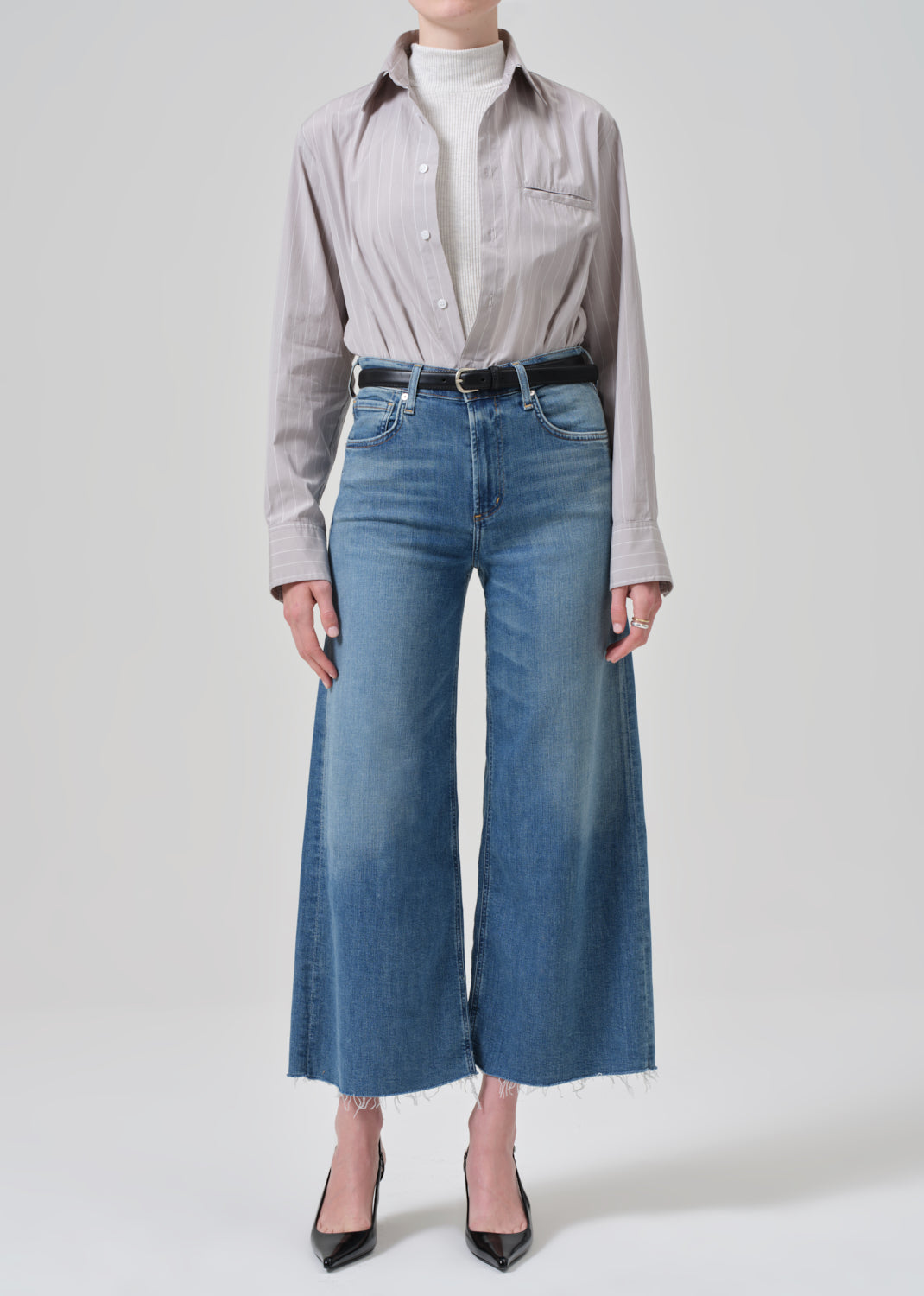 Lyra Wide Leg Crop in Abliss