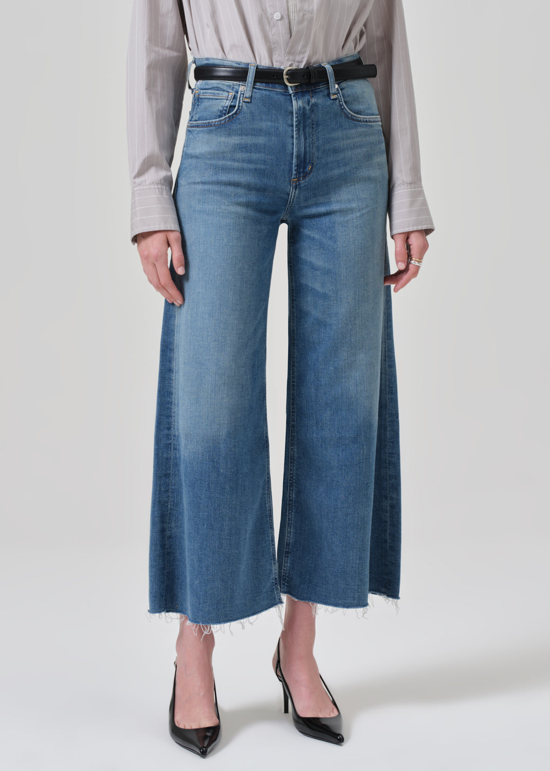 Lyra Wide Leg Crop in Abliss