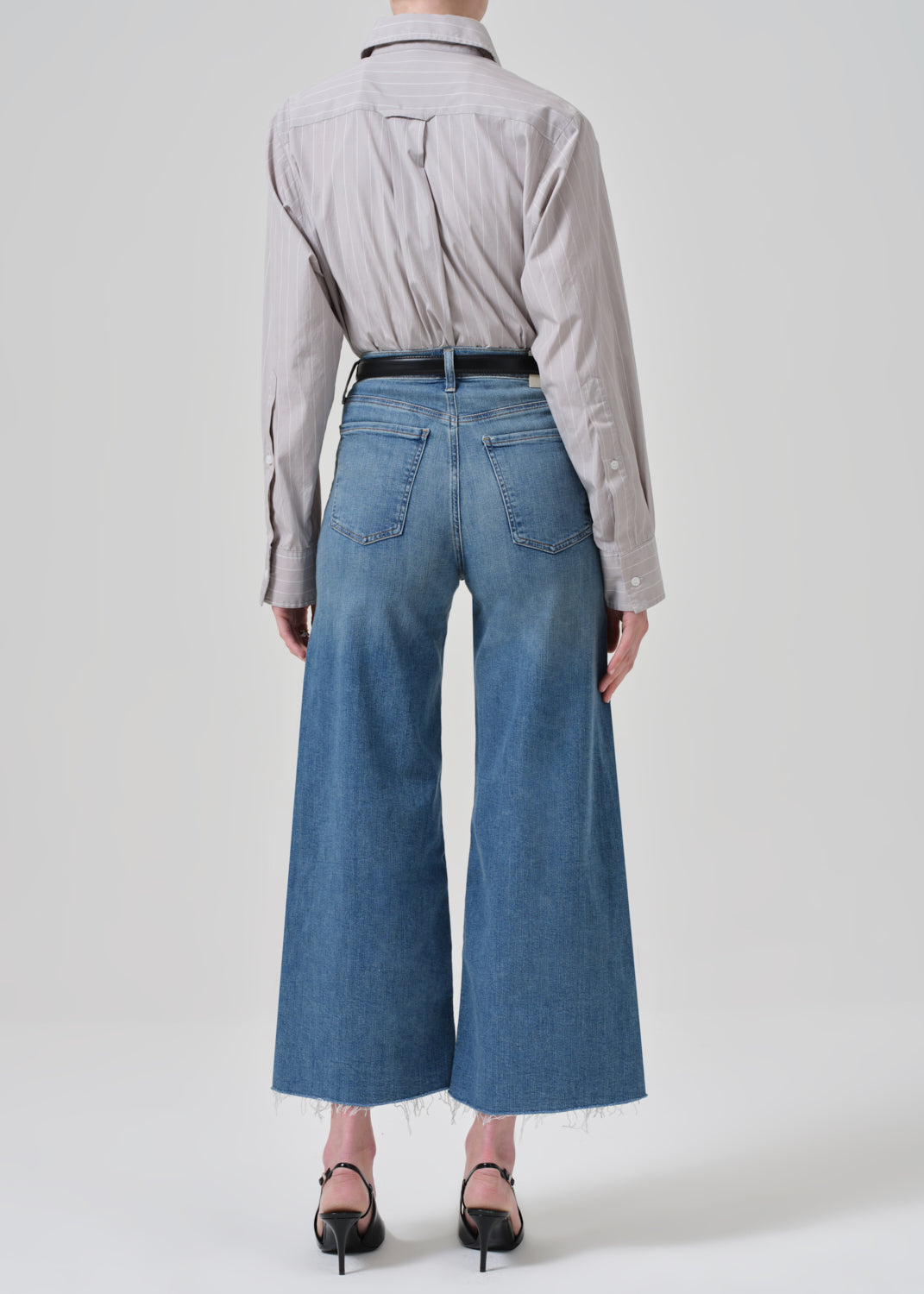 Lyra Wide Leg Crop in Abliss