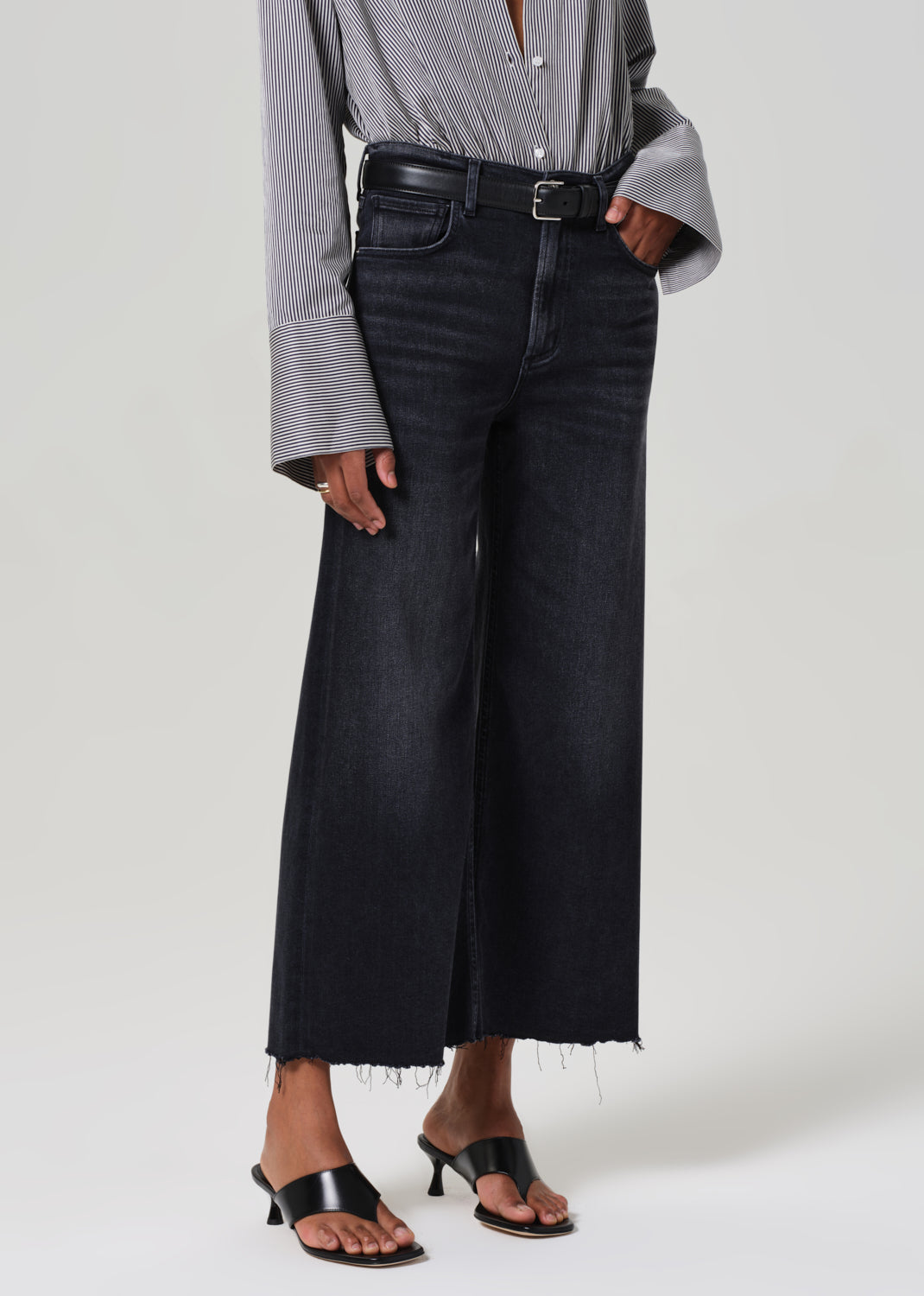 Lyra Wide Leg Crop in Medallion