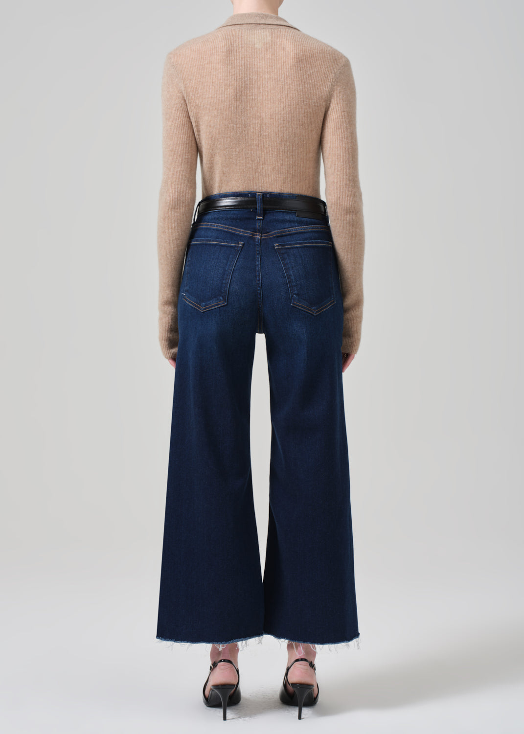 Petite Lyra Wide Leg Crop in Lotus