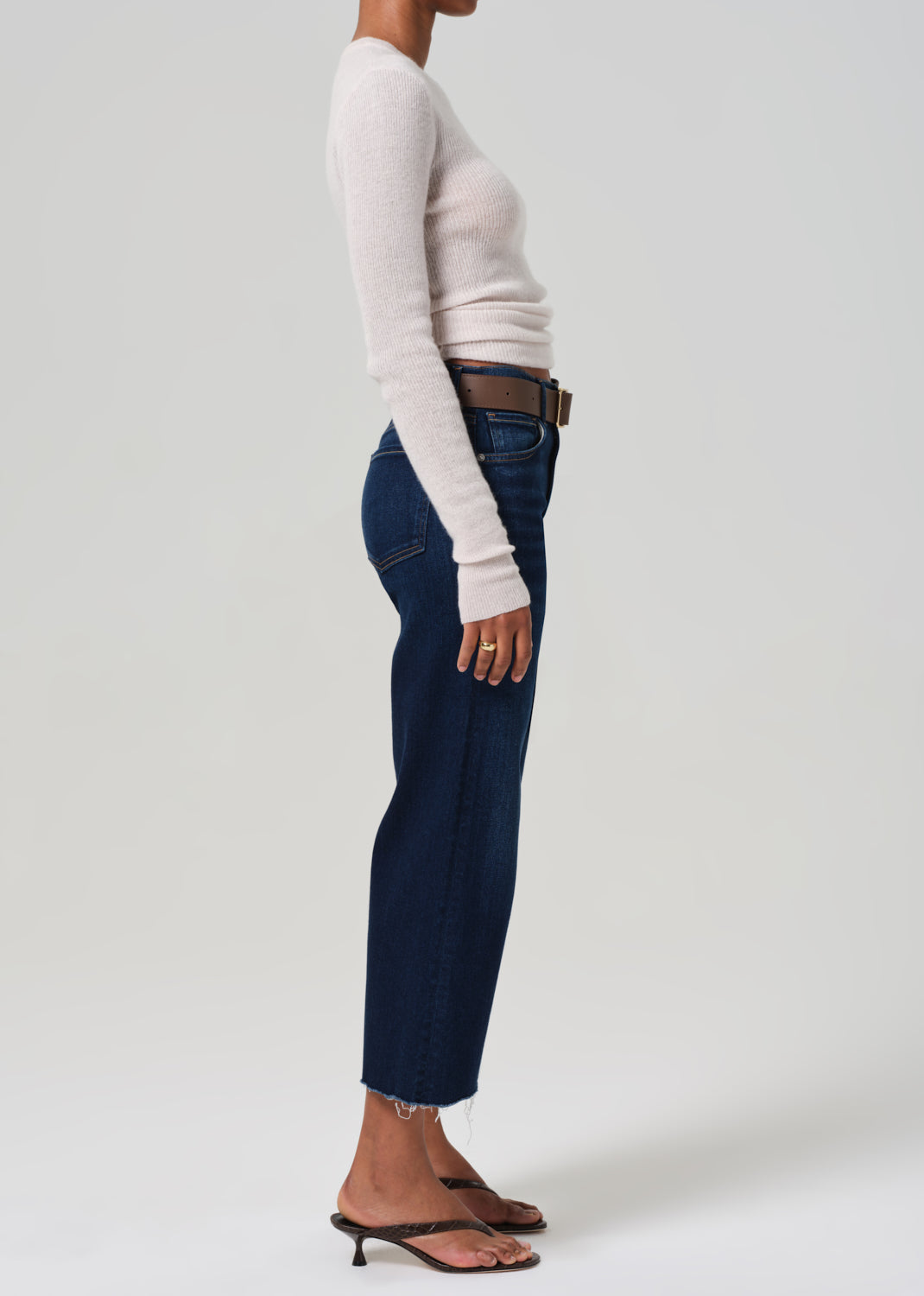 Lyra Wide Leg Crop in Lotus