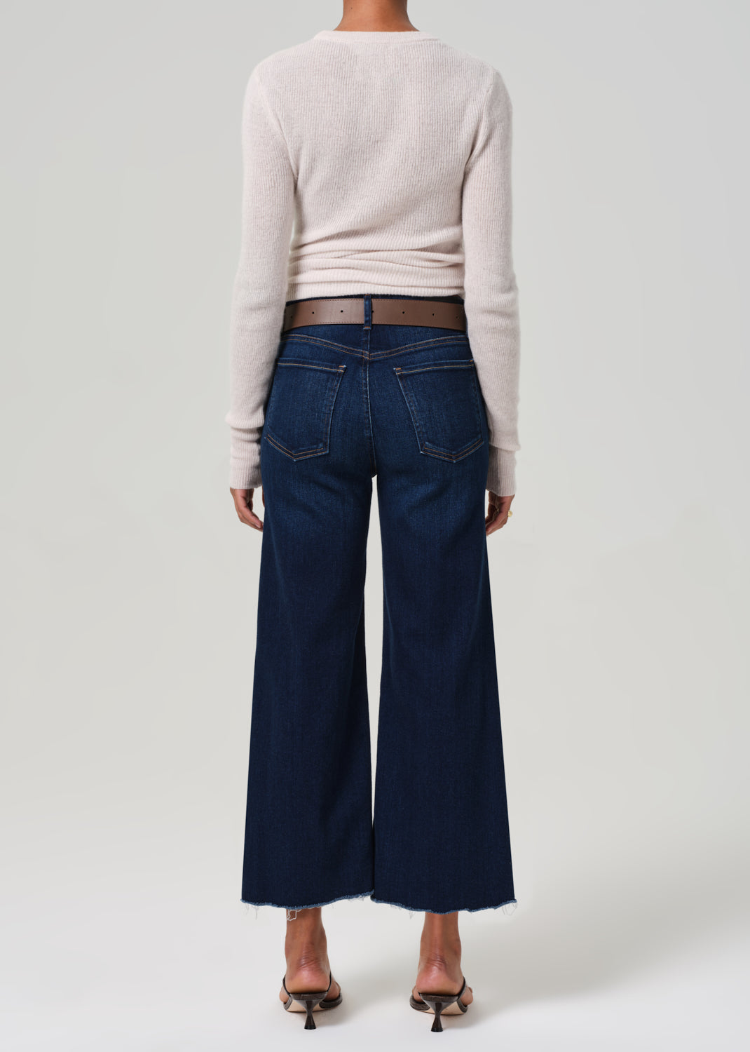 Lyra Wide Leg Crop in Lotus