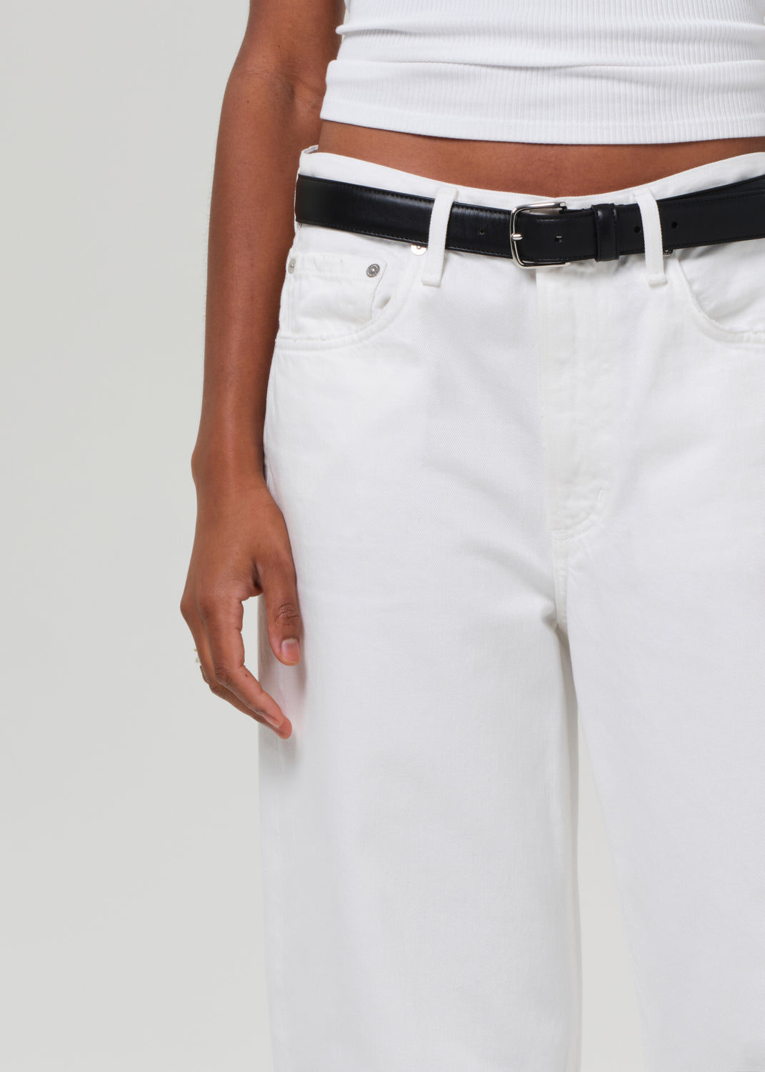 Miro Relaxed Jean in Soft White