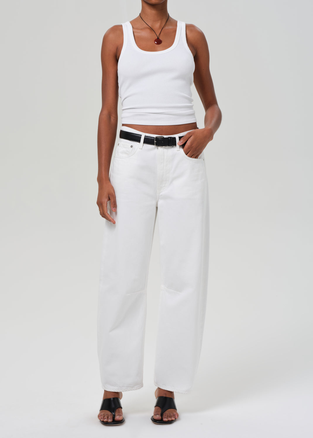 Miro Relaxed Jean in Soft White