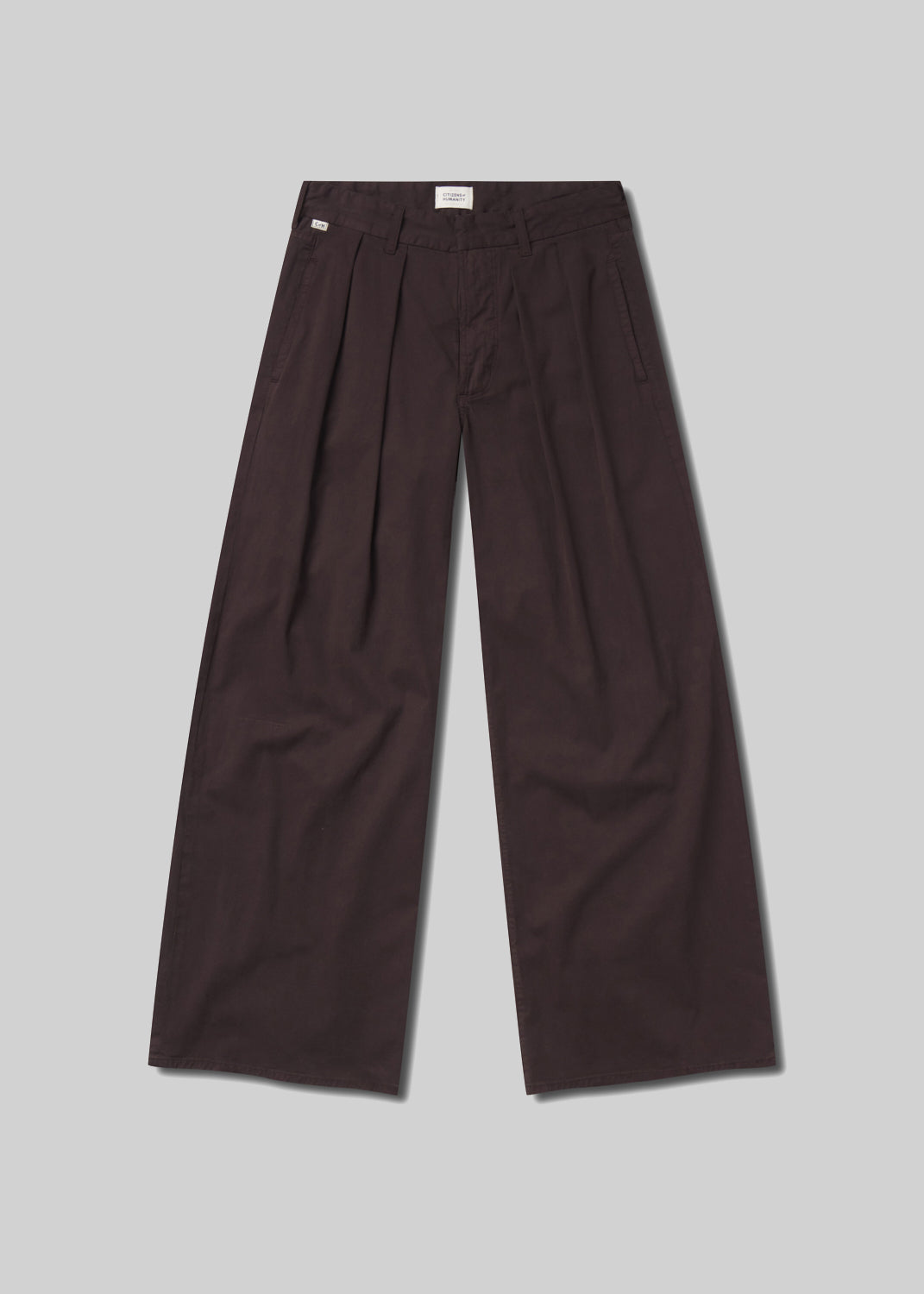 Petra Pleated Trouser in Clove