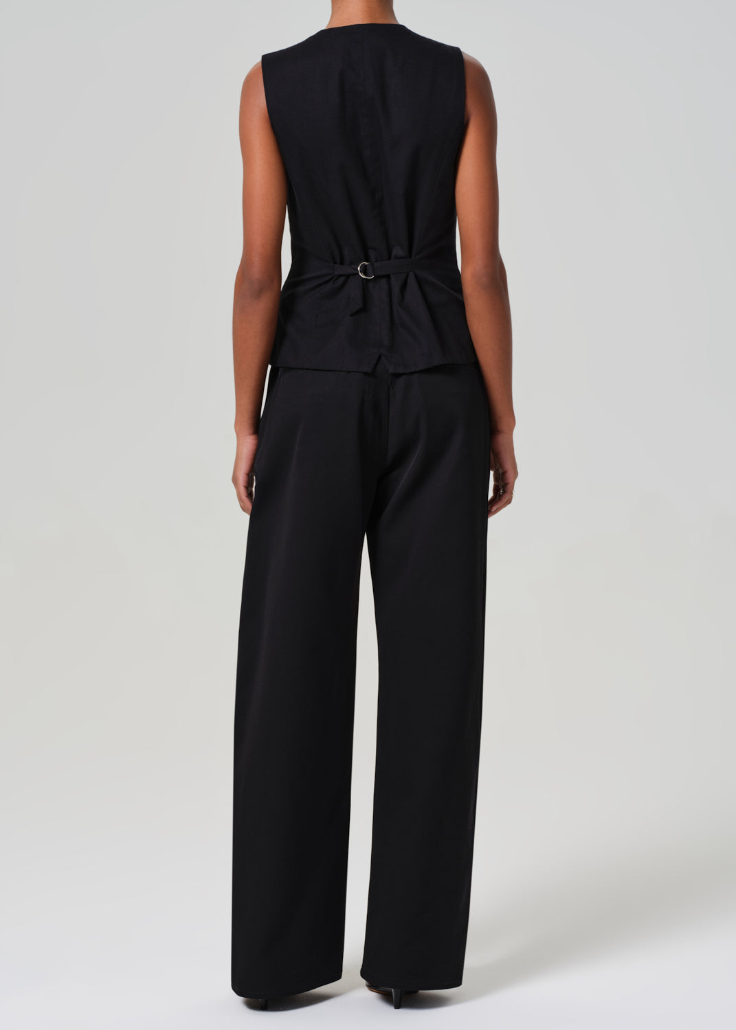 Ayla Polish Trouser in Black