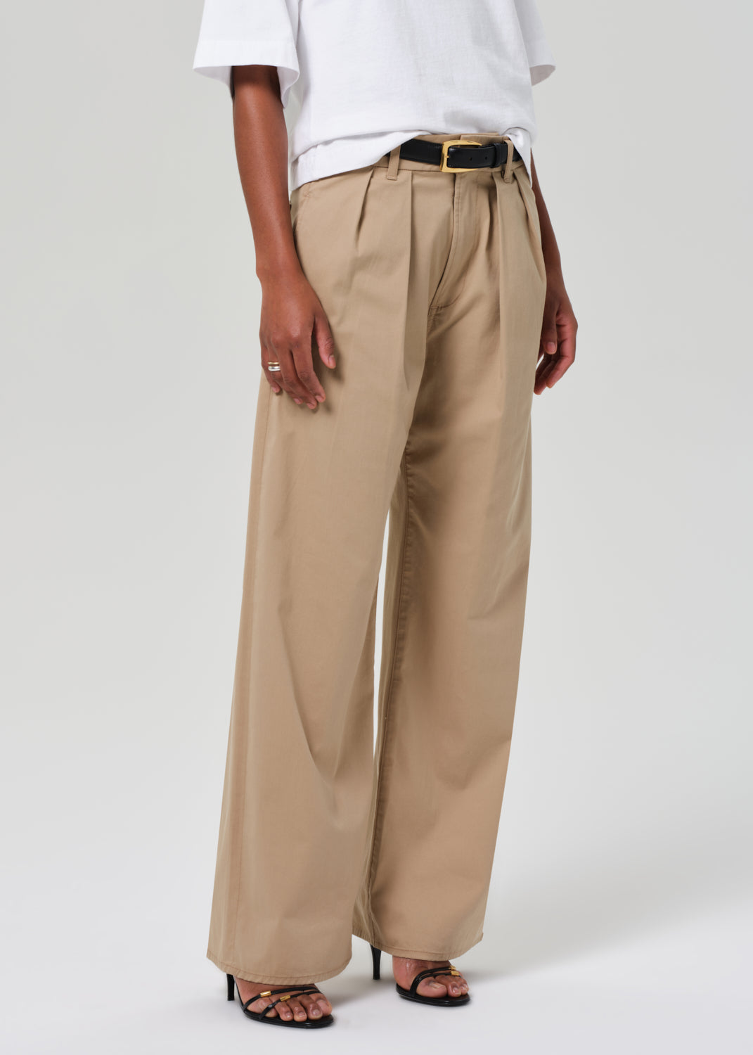 Petra Pleated Trouser in Catalina