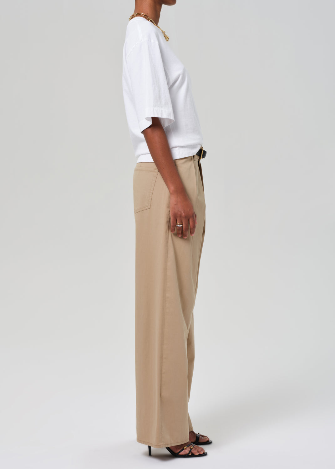 Petra Pleated Trouser in Catalina