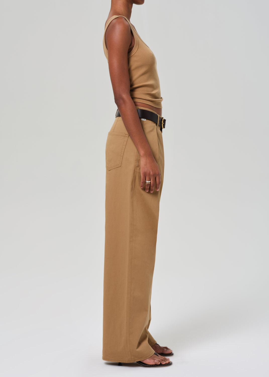 Petra Pleated Trouser in Nano