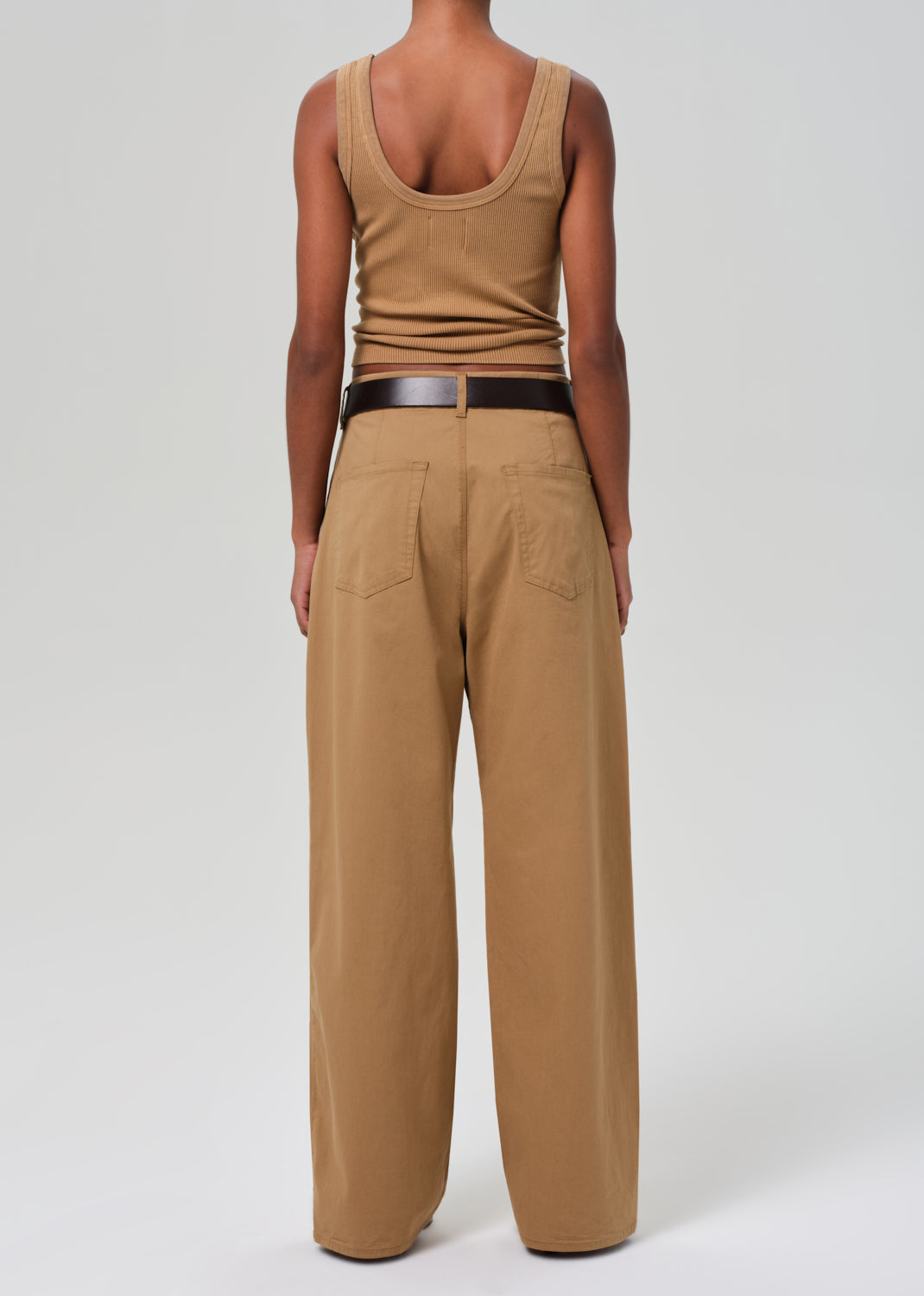 Petra Pleated Trouser in Nano