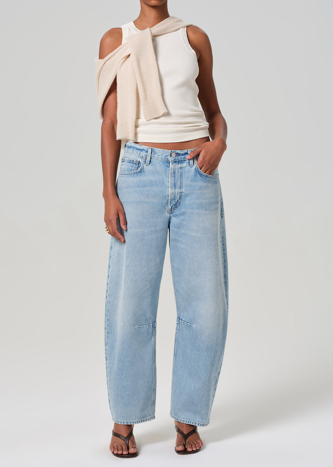 Petite Miro Relaxed Jean in Gemini