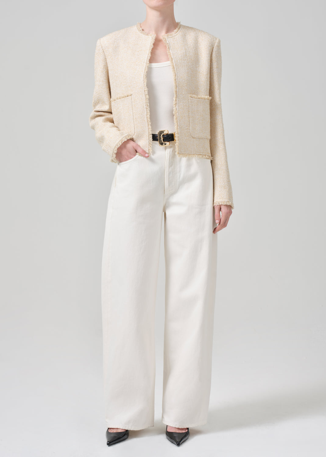 Elana Jacket in Cream