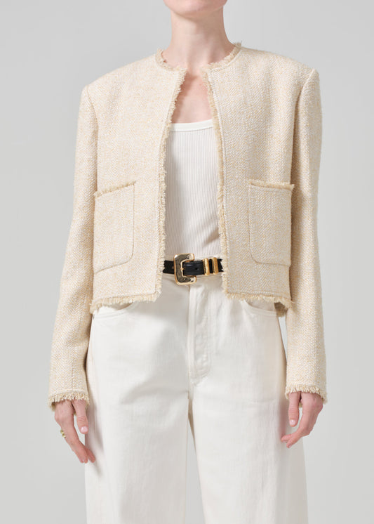 Elana Jacket in Cream