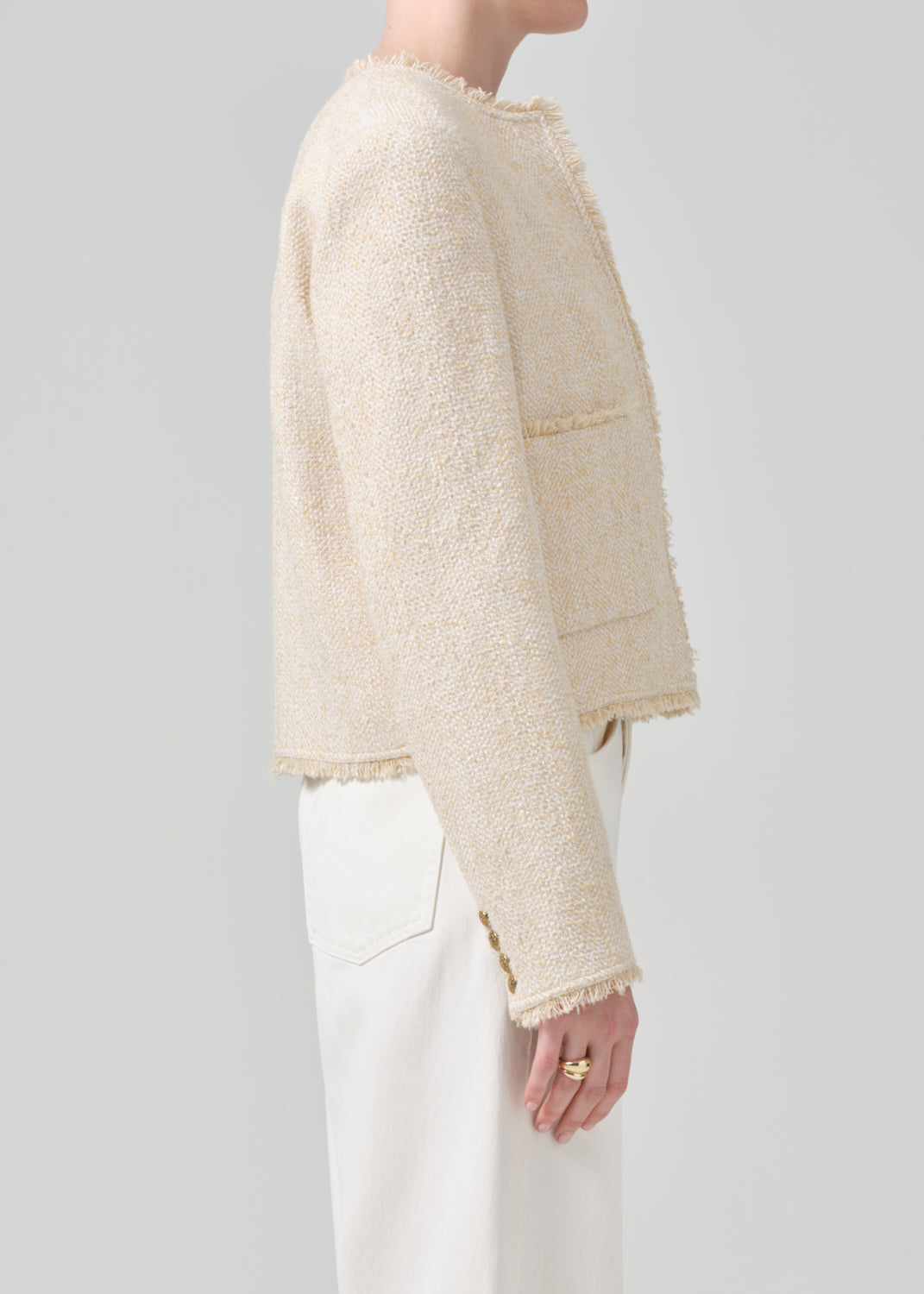 Elana Jacket in Cream