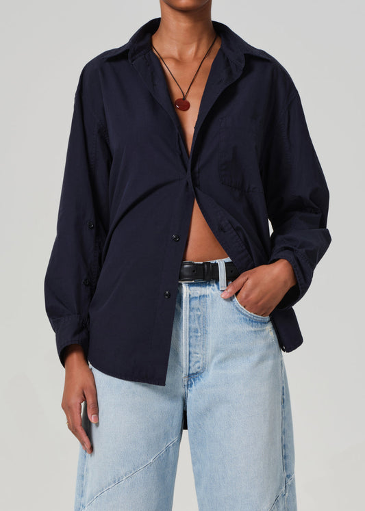 Kayla Shirt in Navy