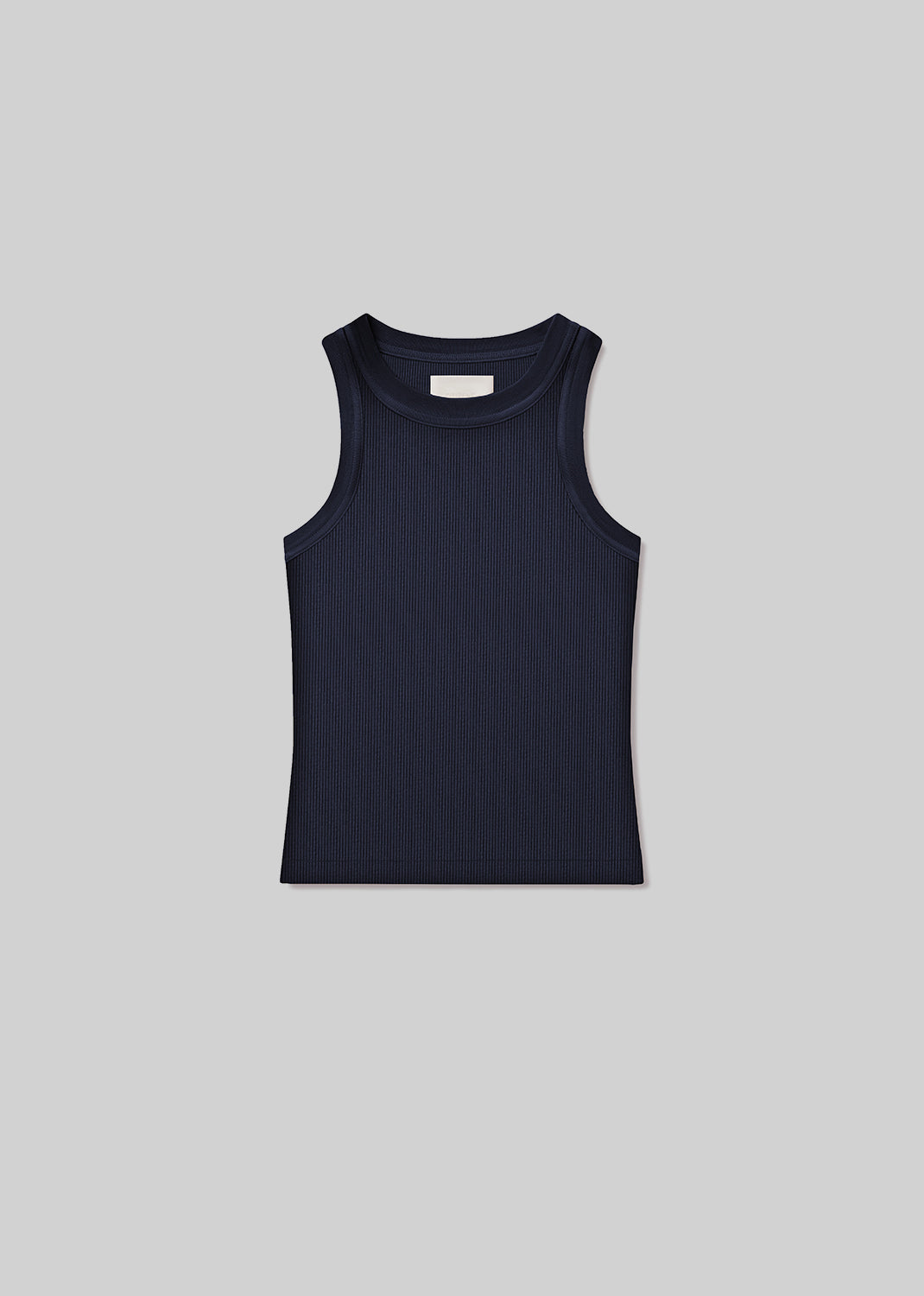 Isabel Rib Tank in Navy