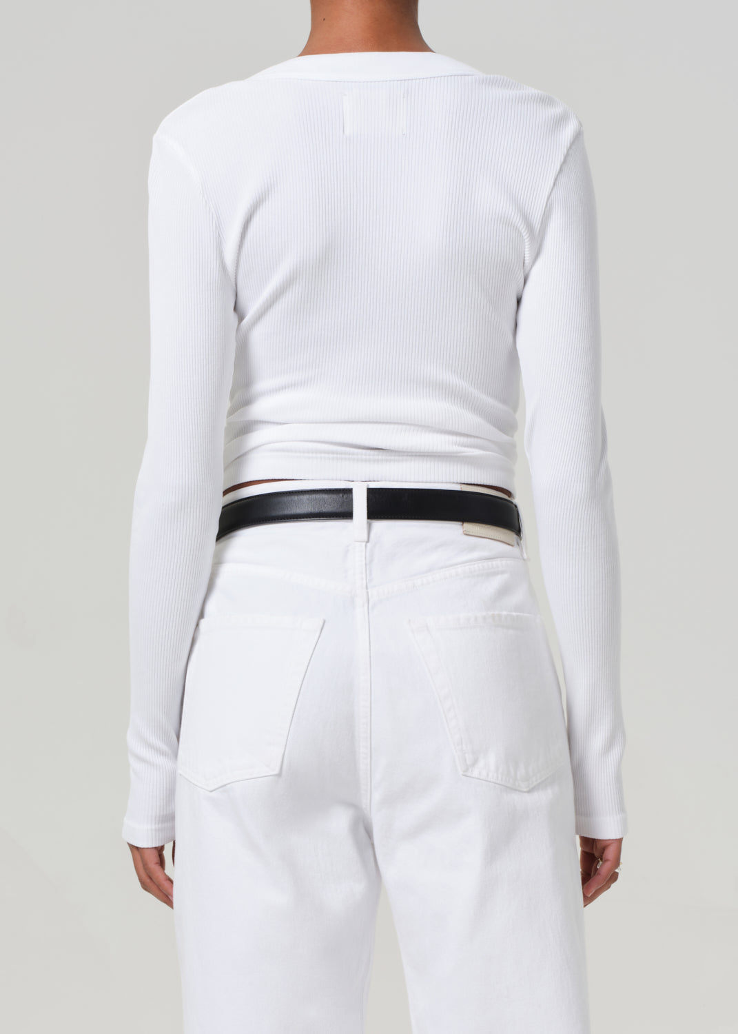 Varra Henley in White