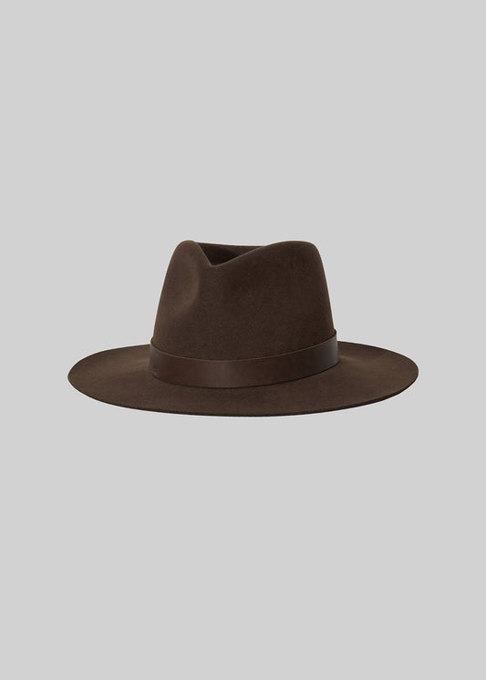 Janessa Leoné Ross Hat in Chocolate