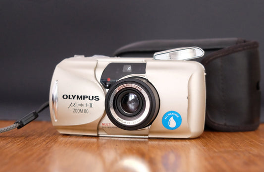 Olympus Mju II Zoom 80 Point & Shoot Film Camera (Tested)