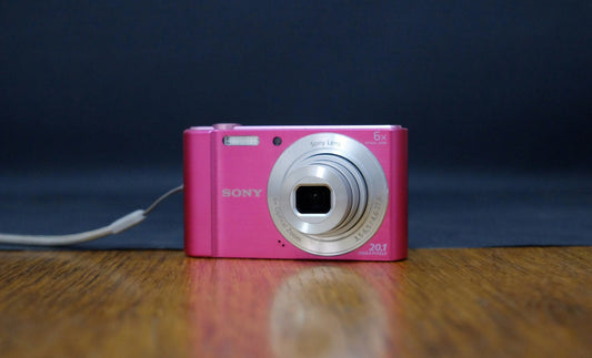 Sony Cybershot DSC-W810 20.1MP 6x Optical Zoom Compact Digital Camera Pink