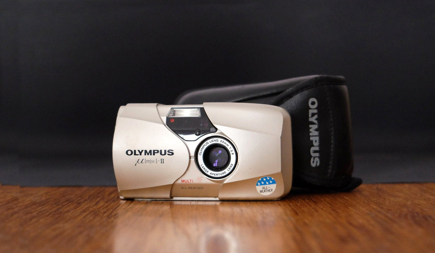 Olympus µ[mju:] Mju II Stylus Epic 35mm Compact Film Camera