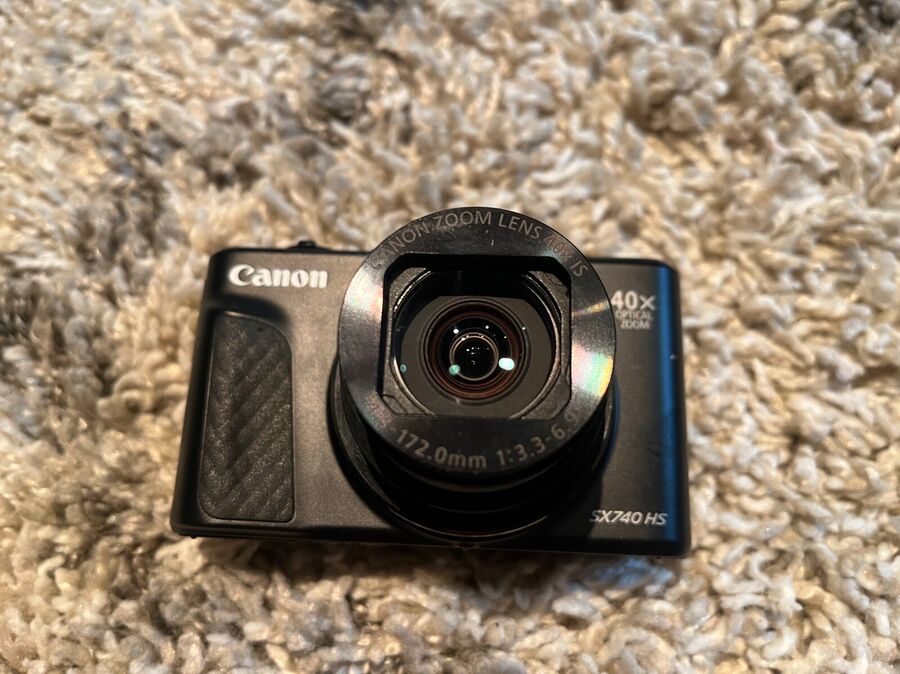 Canon PowerShot SX740 HS 20.3MP Compact Digital Camera - Black #6