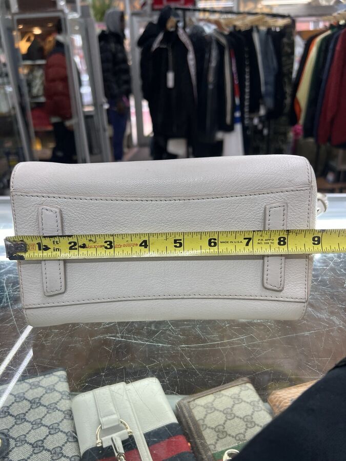 Authentic Givenchy Antigona Crossbody Bag Pearl White