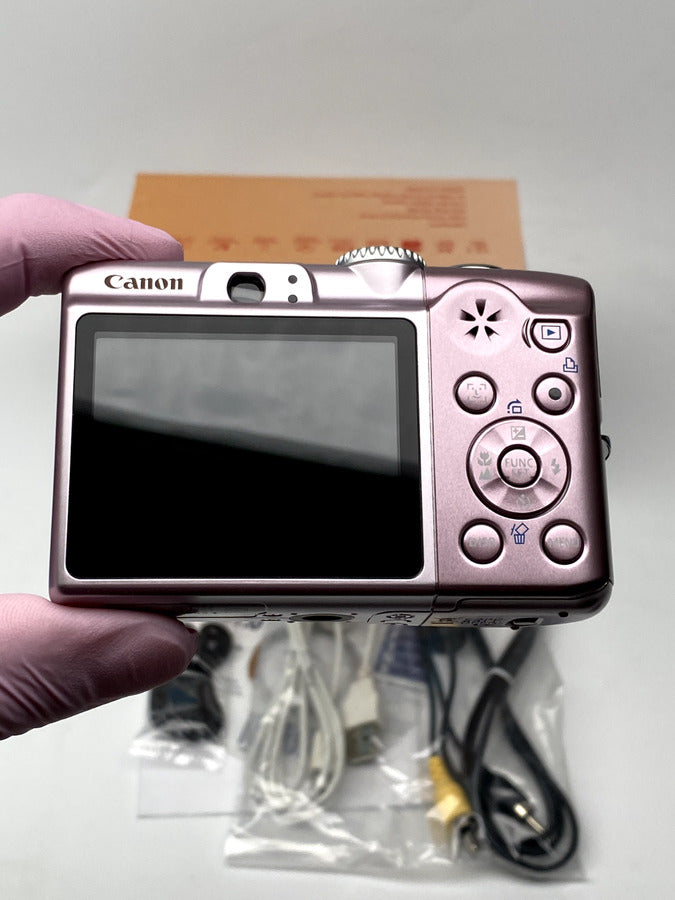 Canon PowerShot A1100 IS 12.1 MP Digital Camera - RARE PINK - MINT!